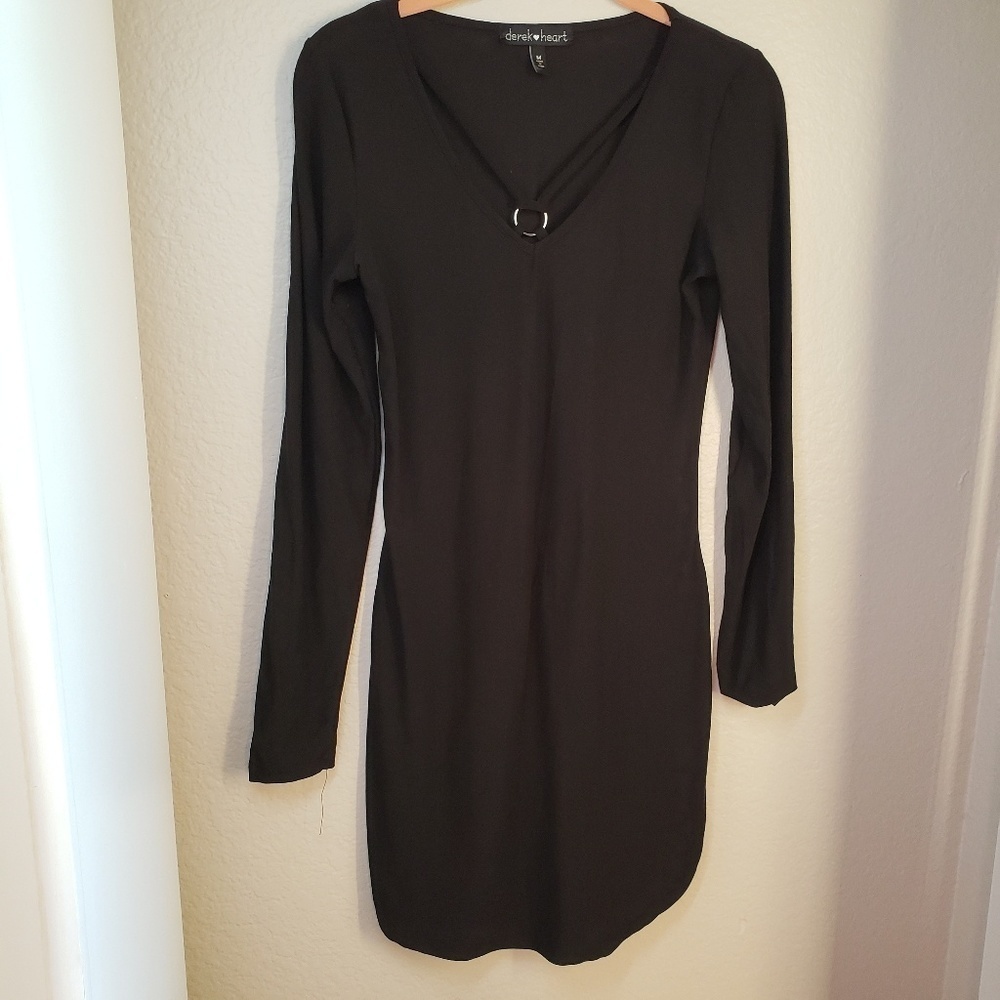 soft black dress
